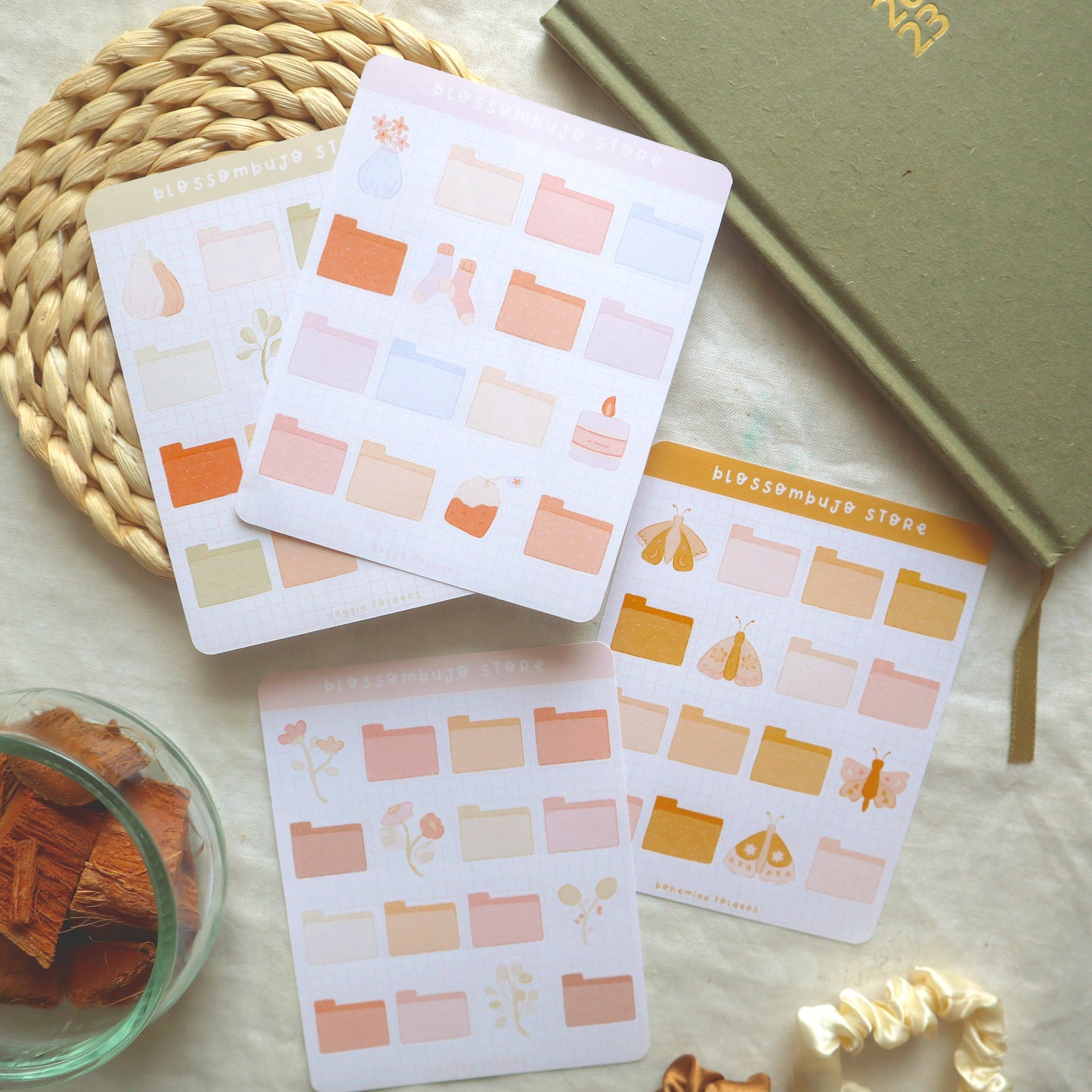 Stickersheet - Folders