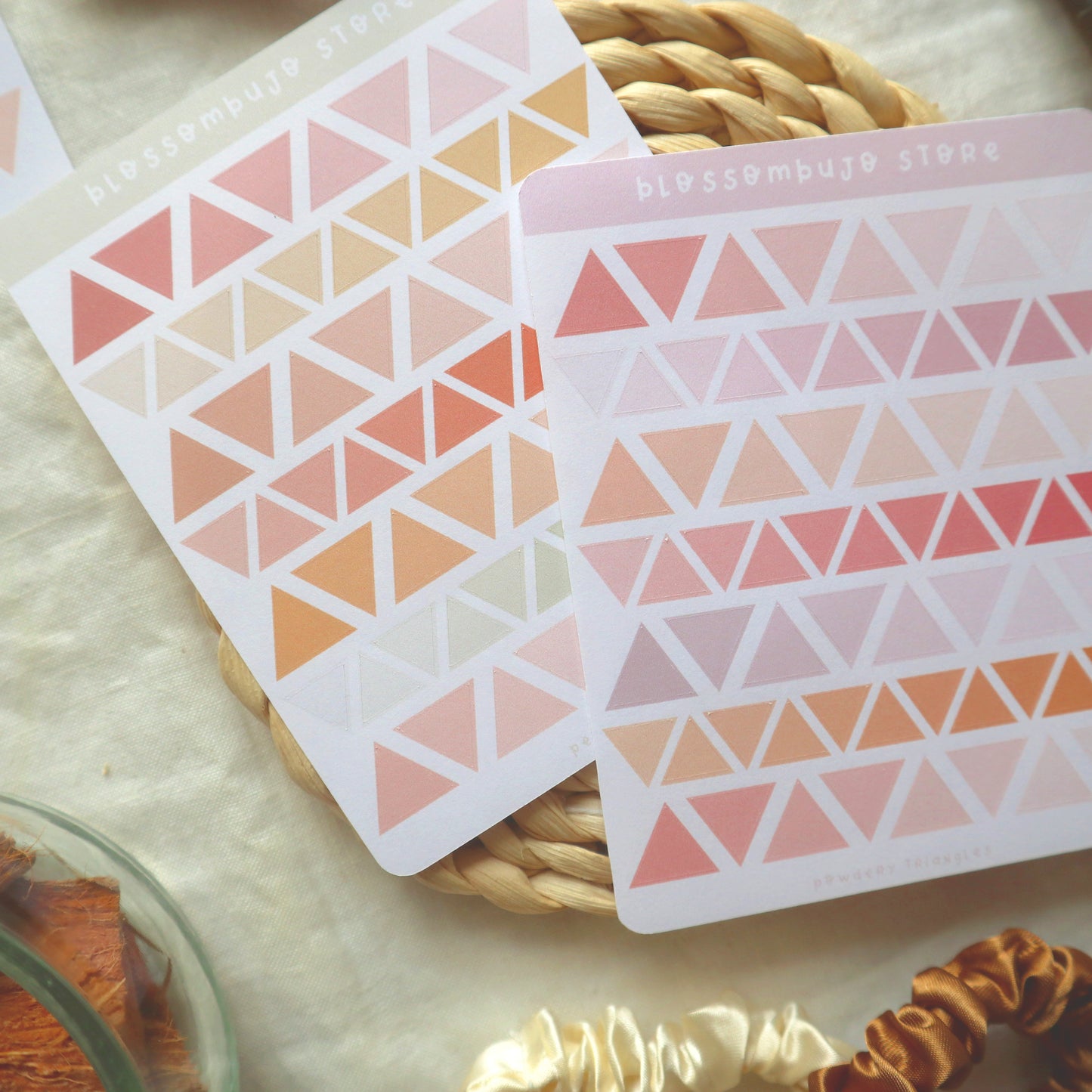 Stickersheet - Triangles Deco