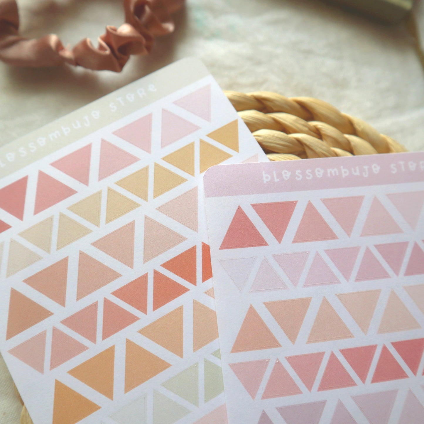 Stickersheet - Triangles Deco