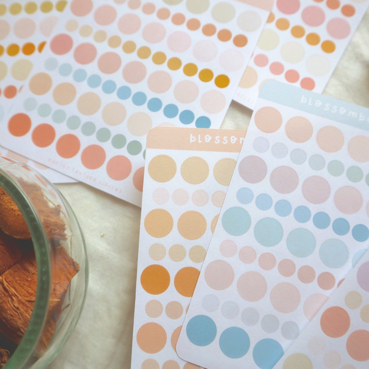 Foglio adesivo - Circles Party