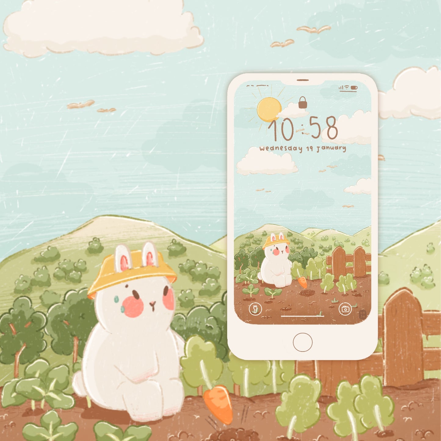 iOS Set Icons - Garden Friends