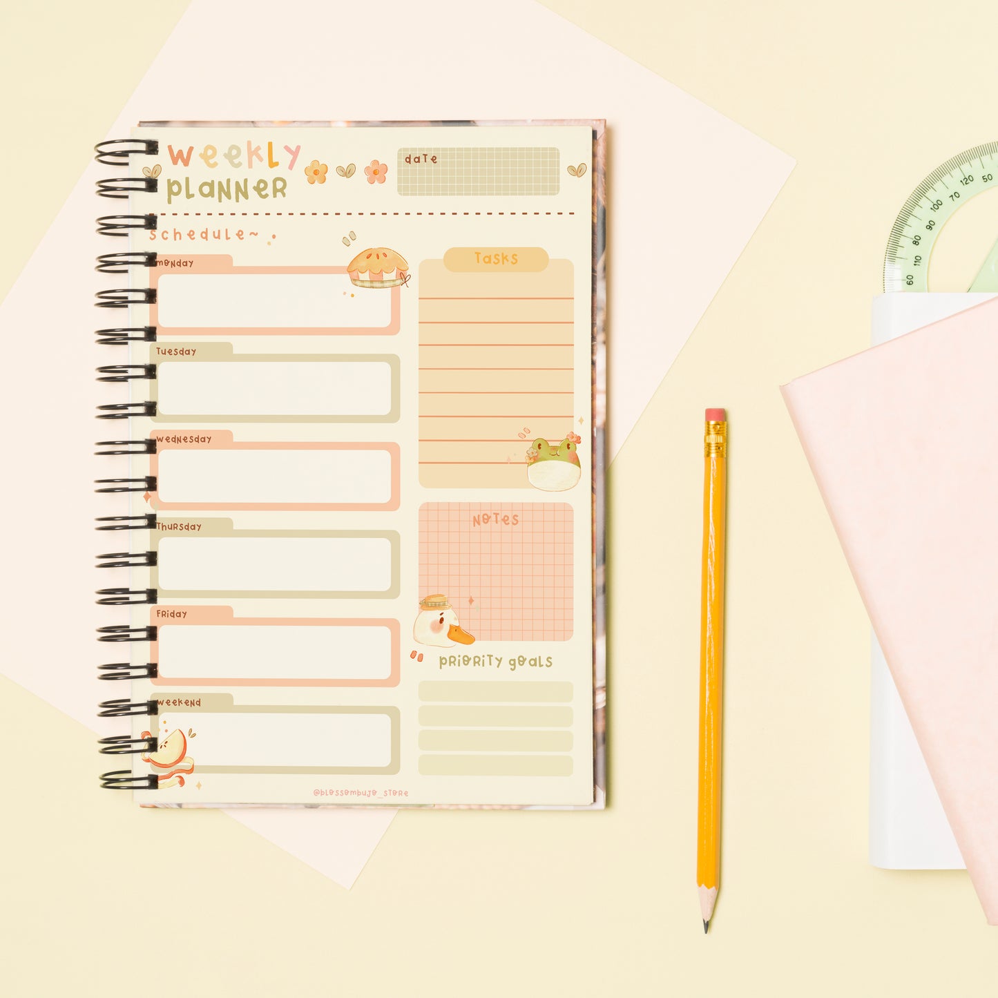 Printables - Weekly Planner Soft Spring