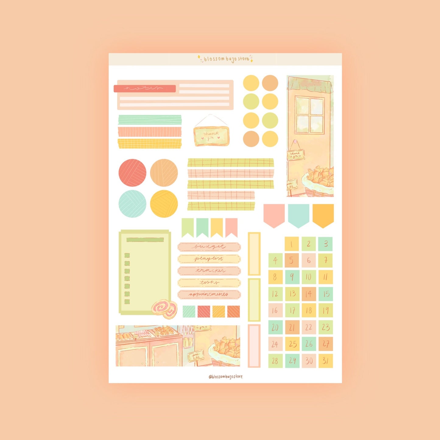 Printables - Bakery Journal Kit