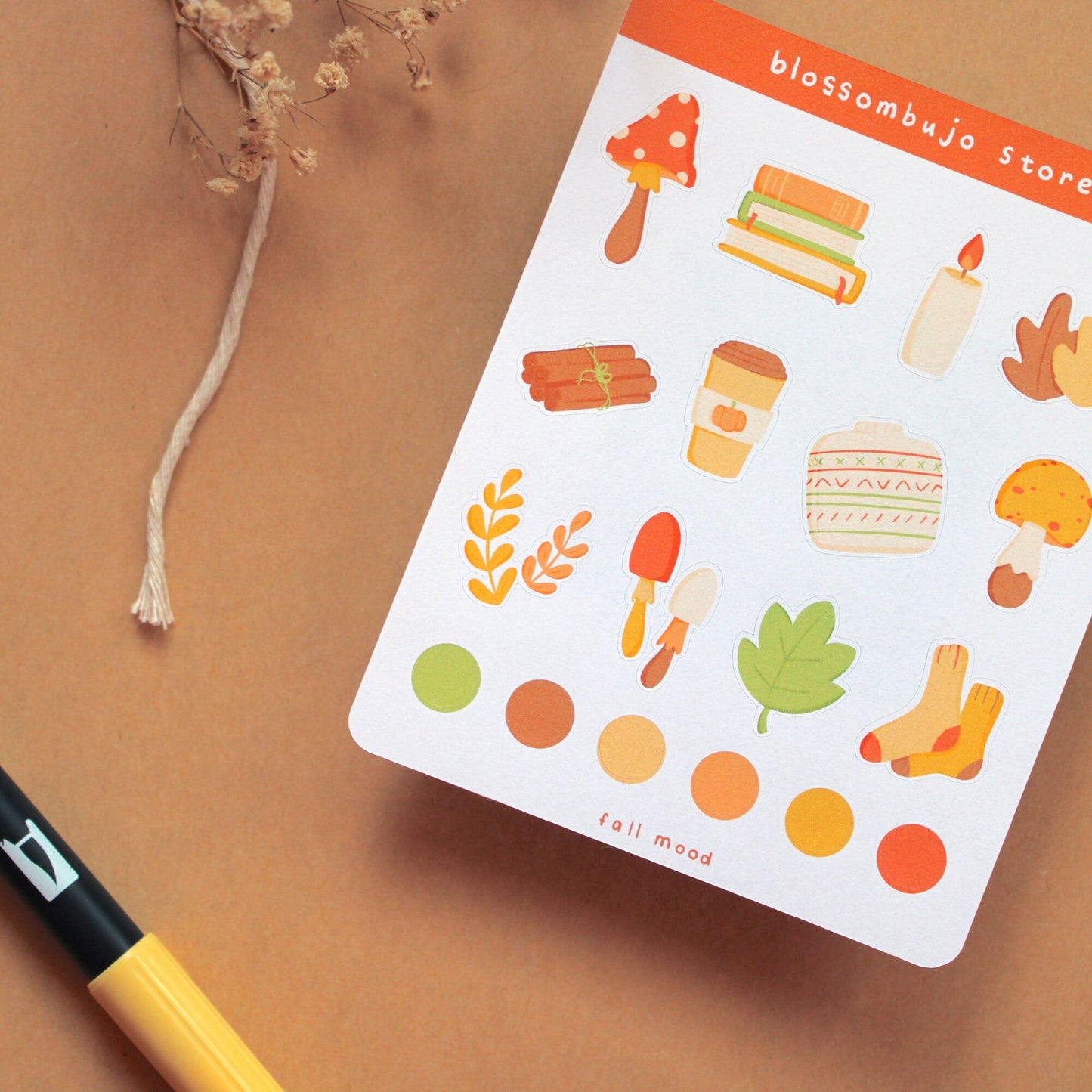 Stickersheet - Fall Mood.