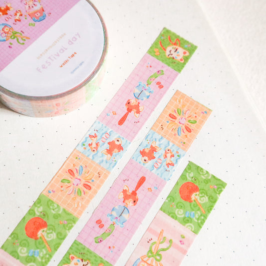 Washi Tape - Festival Day