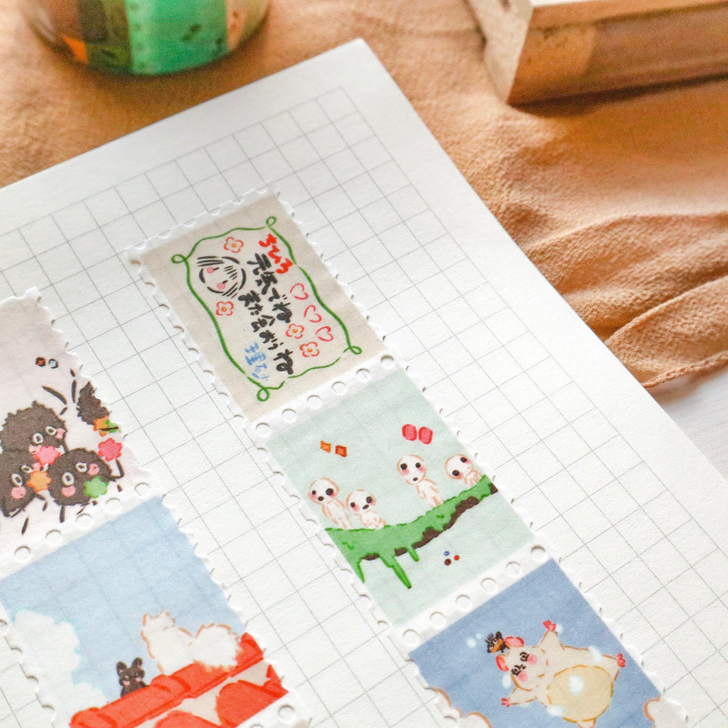 Washi Tape Stamp - Ghibli World