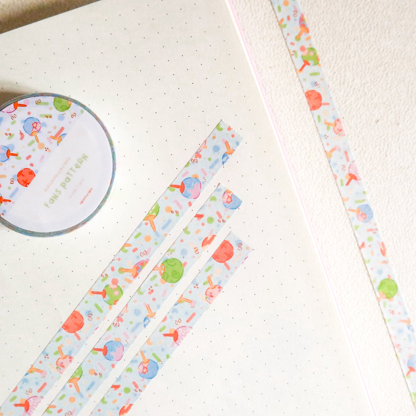 Washi Tape - Fans Pattern