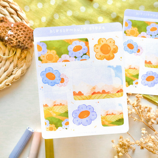 Stickersheet - Blossom Field