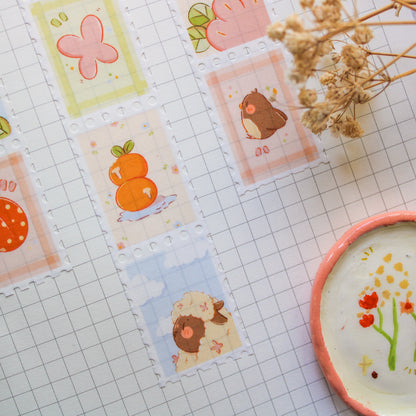 Washi Tape Stamp - Blooming Days