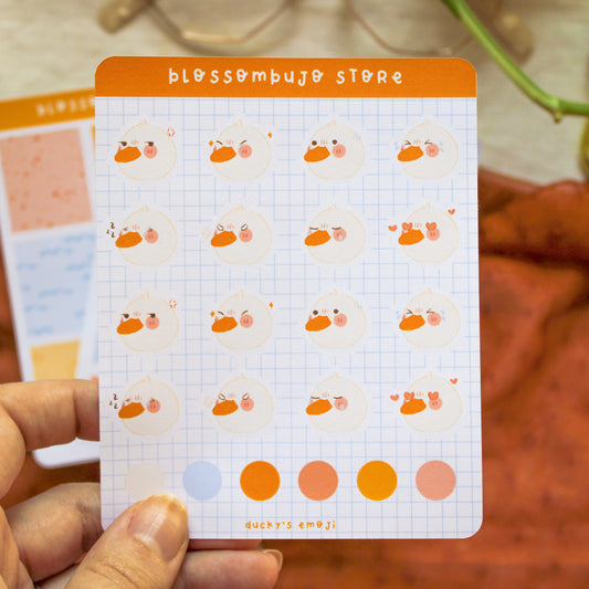Stickersheet - Ducky Planner