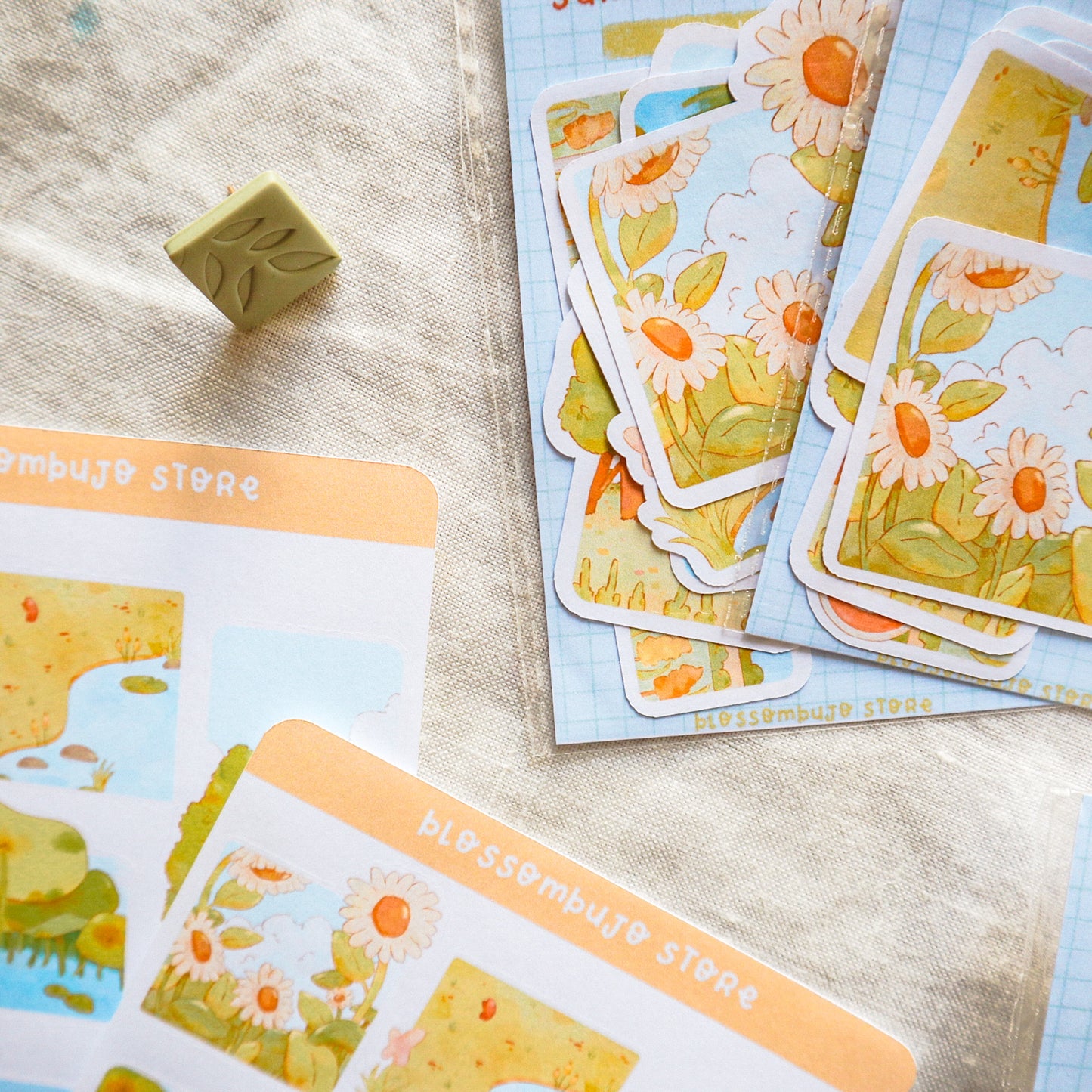 Sticker Set - Summer Landscapes