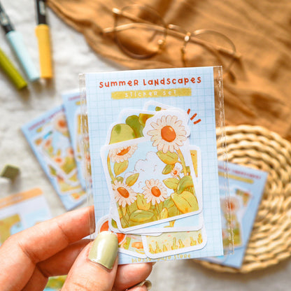 Sticker Set - Summer Landscapes