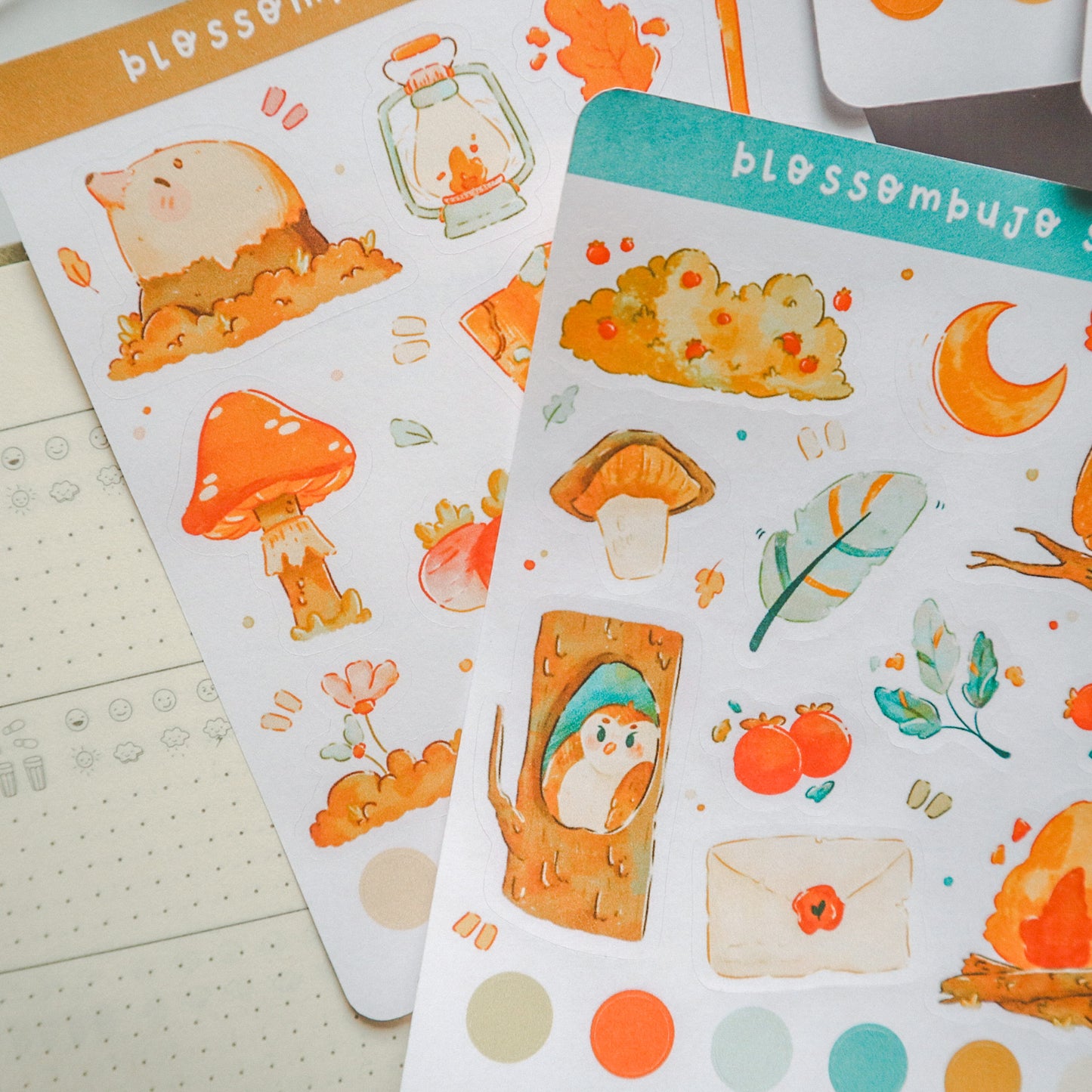 Stickers Bundle - Autumn Animals