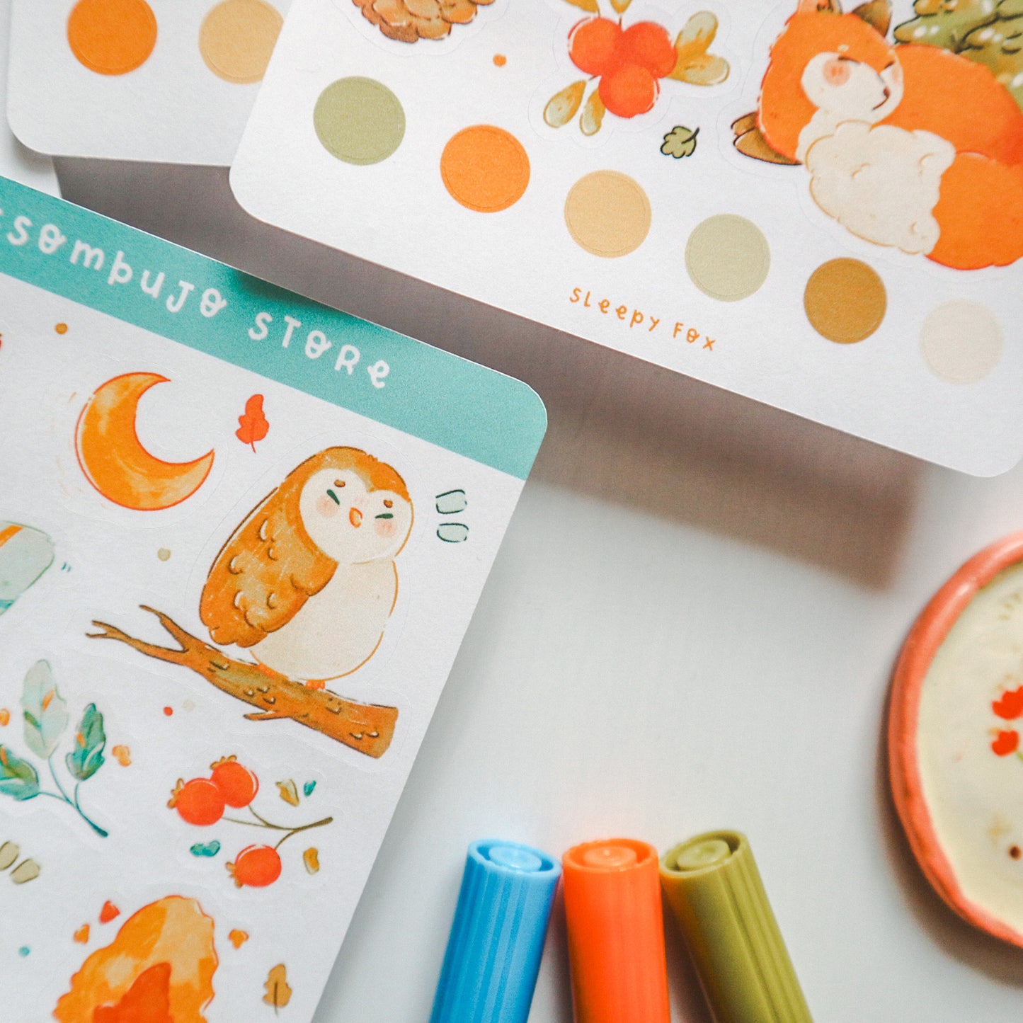 Stickers Bundle - Autumn Animals