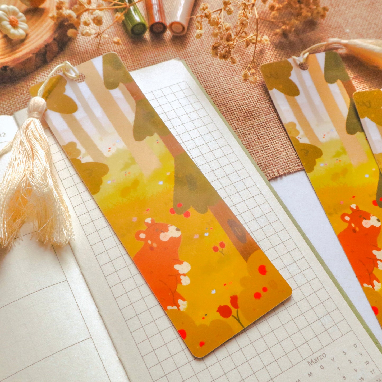 Bookmark - Forest Bear