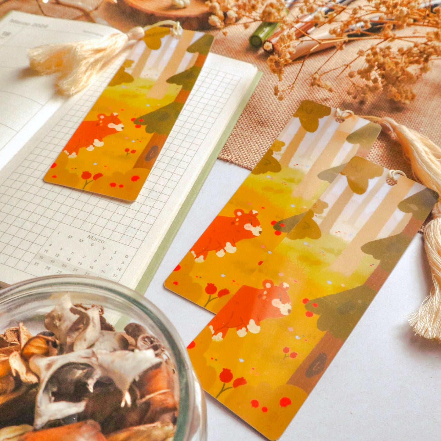 Bookmark - Forest Bear