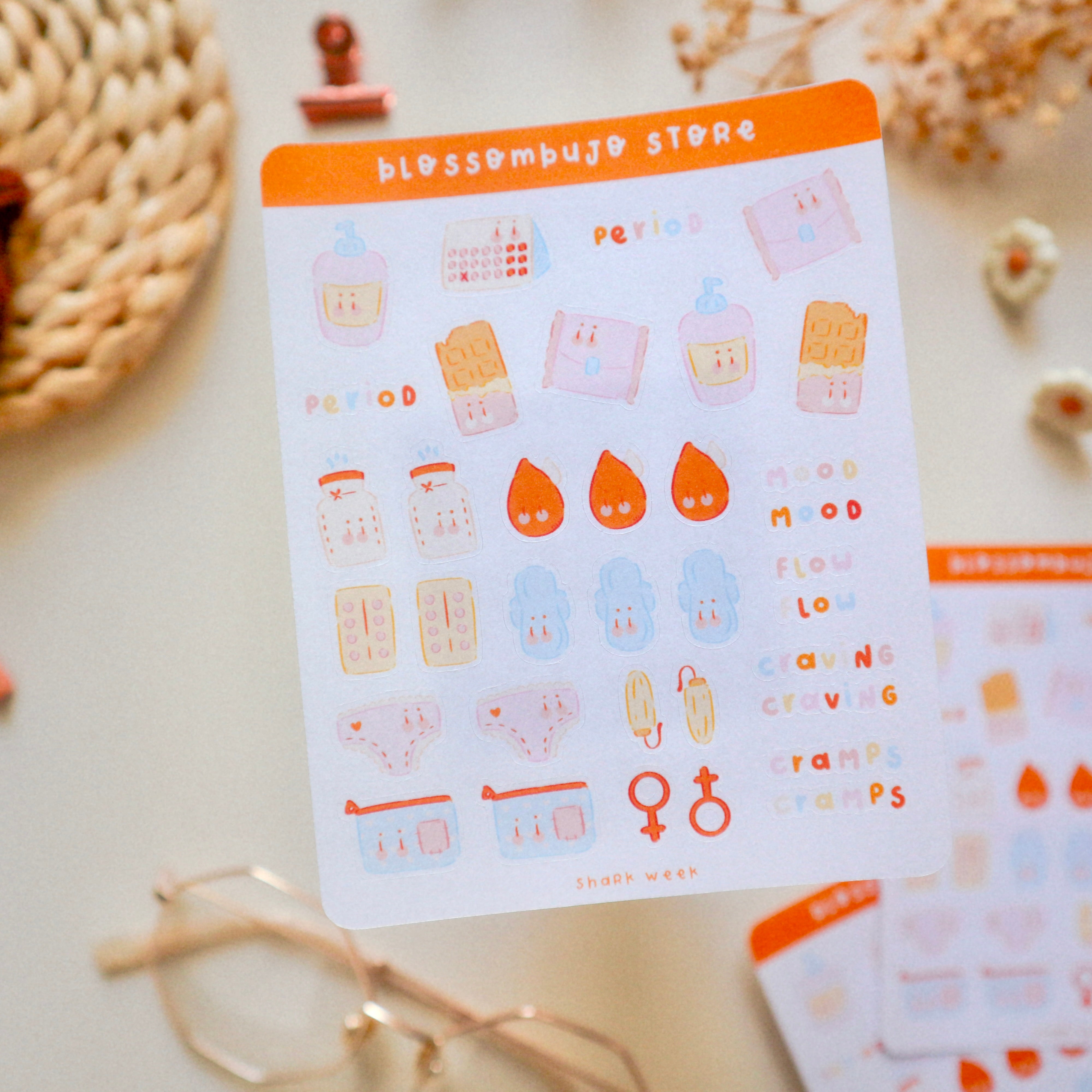 BlossomBujo Store - Sticker Shop and Stationery Heaven