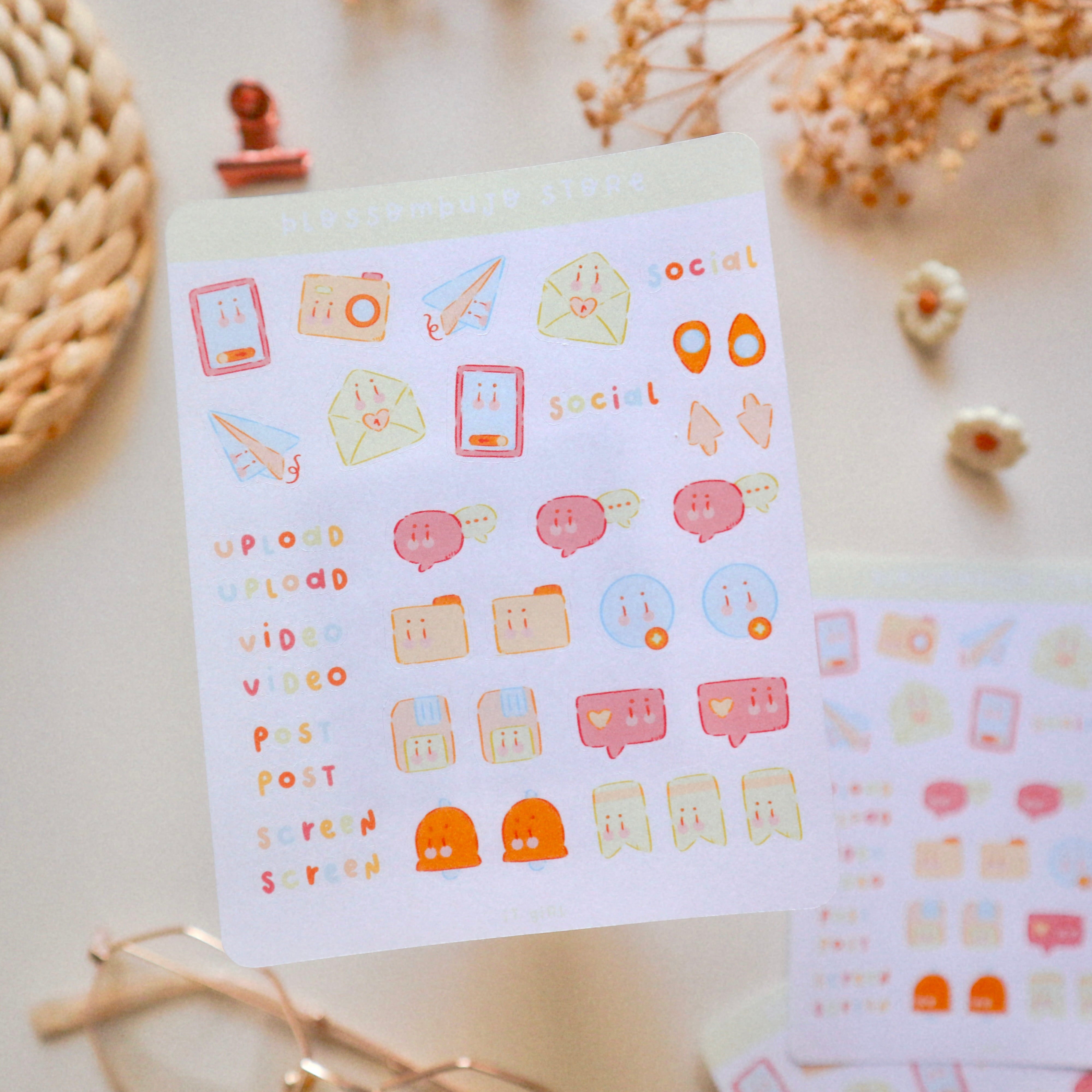 BlossomBujo Store - Sticker Shop and Stationery Heaven