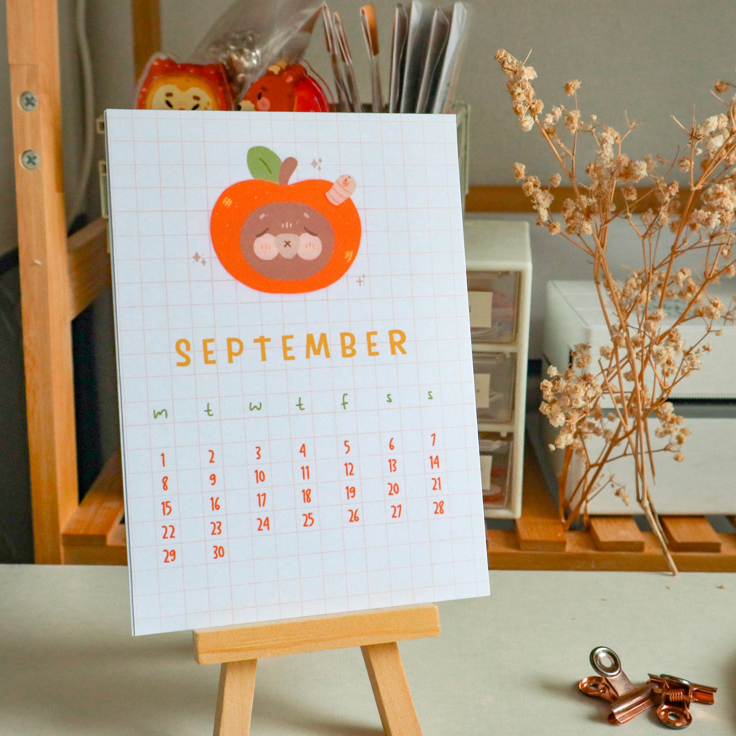 2025 Desk Calendar