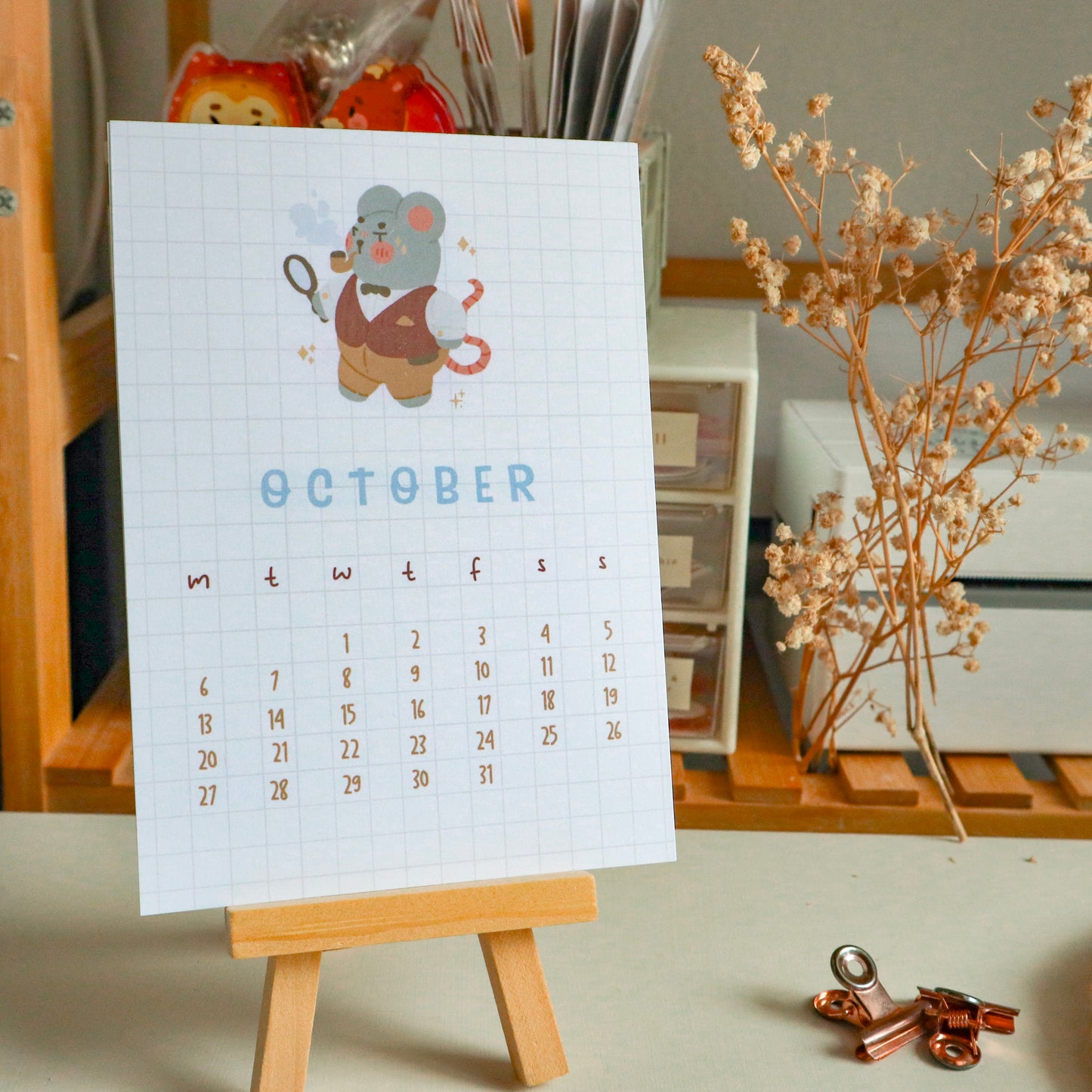 2025 Desk Calendar