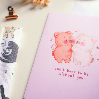 Greeting Card - Romantic Teddy