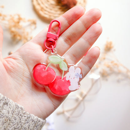 Keychain - Soft Cherries