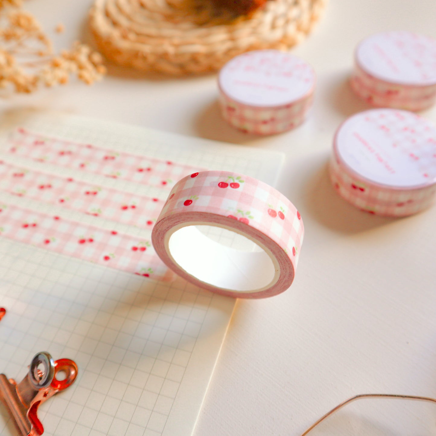 Washi Tape - Cherries Fantasy