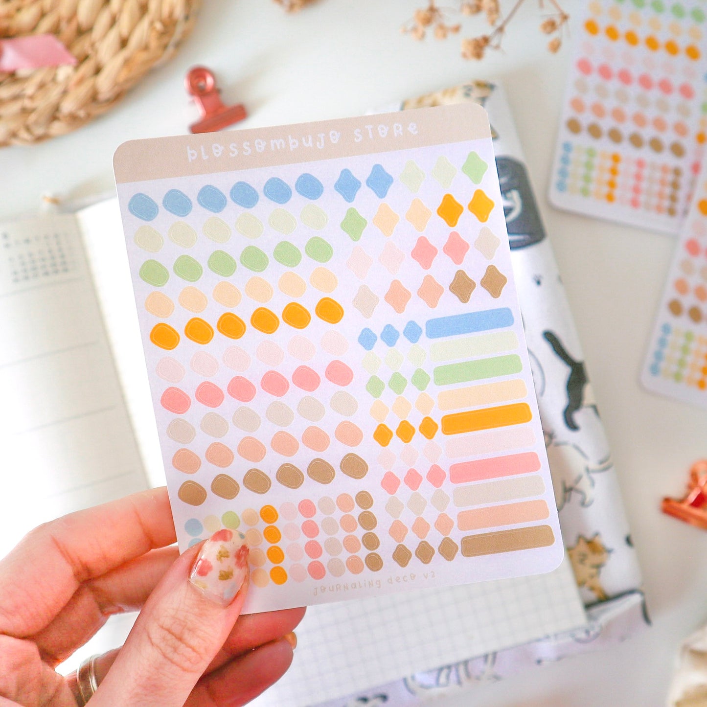 Stickersheet - Journaling Deco