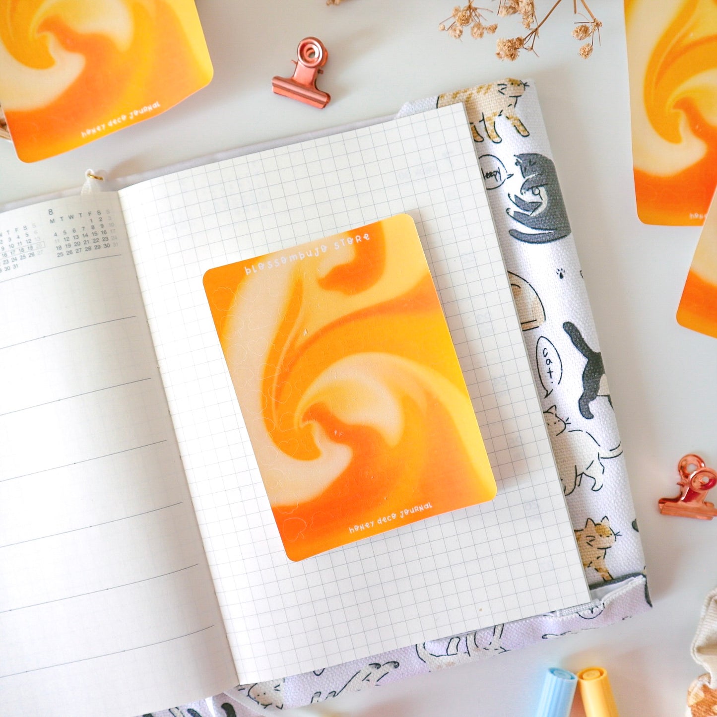 Stickersheet - Honey Deco Journal