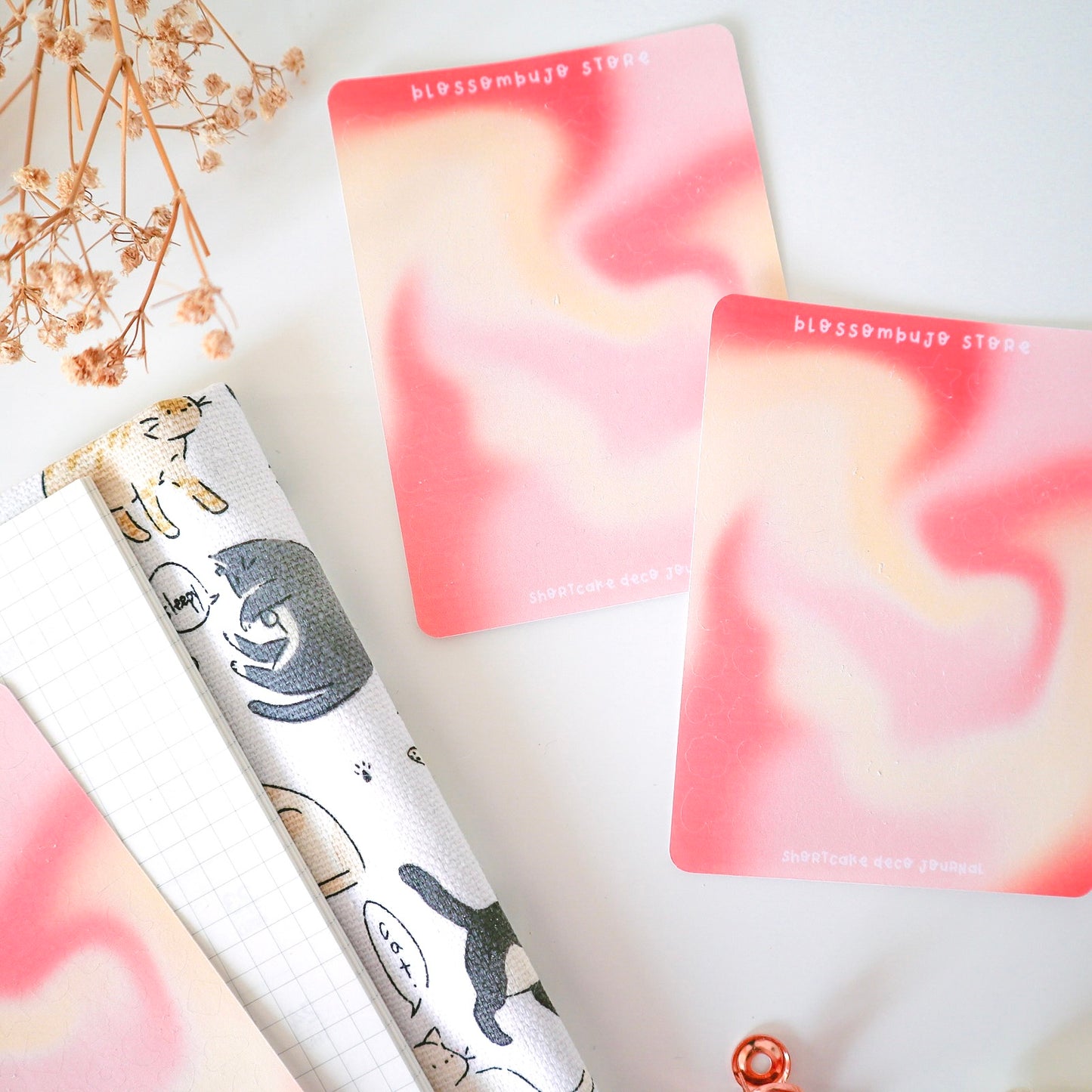 Stickersheet - Shortcake Deco Journal