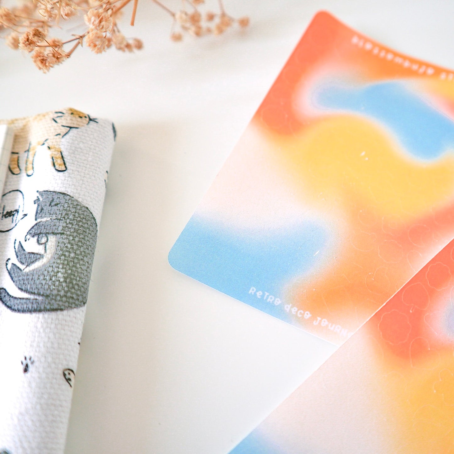 Stickersheet - Retro Deco Journal