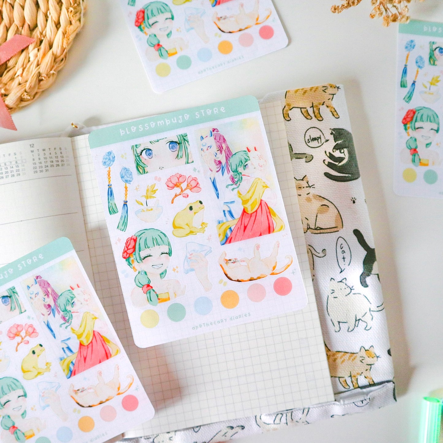 Stickersheet - Apothecary Diaries