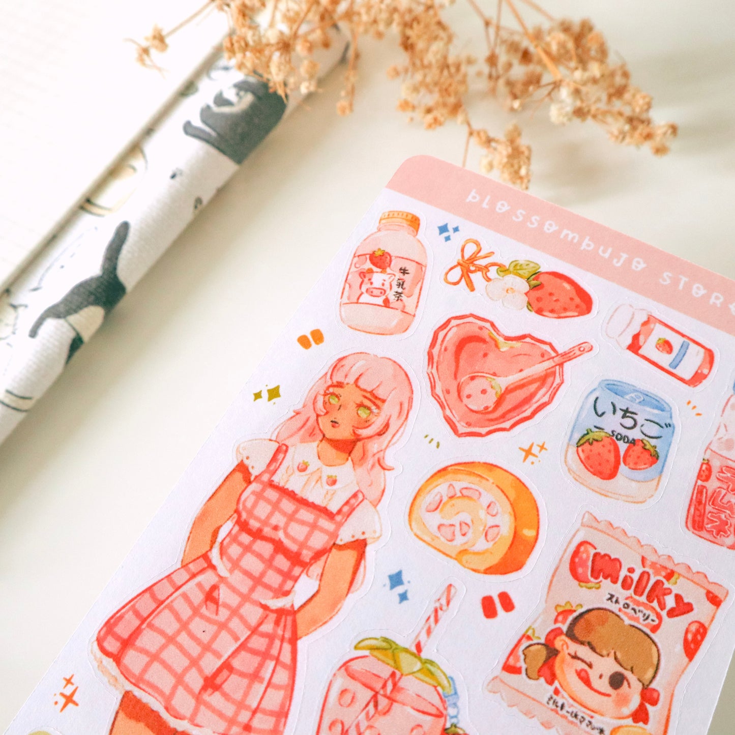 Stickersheet - Ichigo Flavor