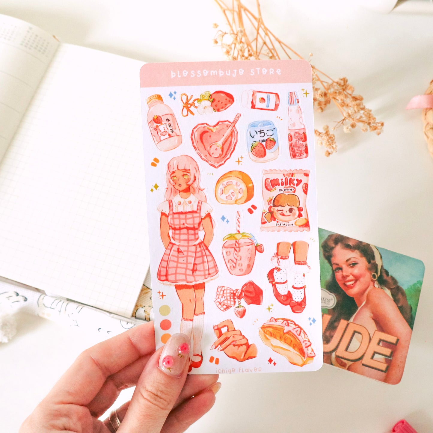 Stickersheet - Ichigo Flavor