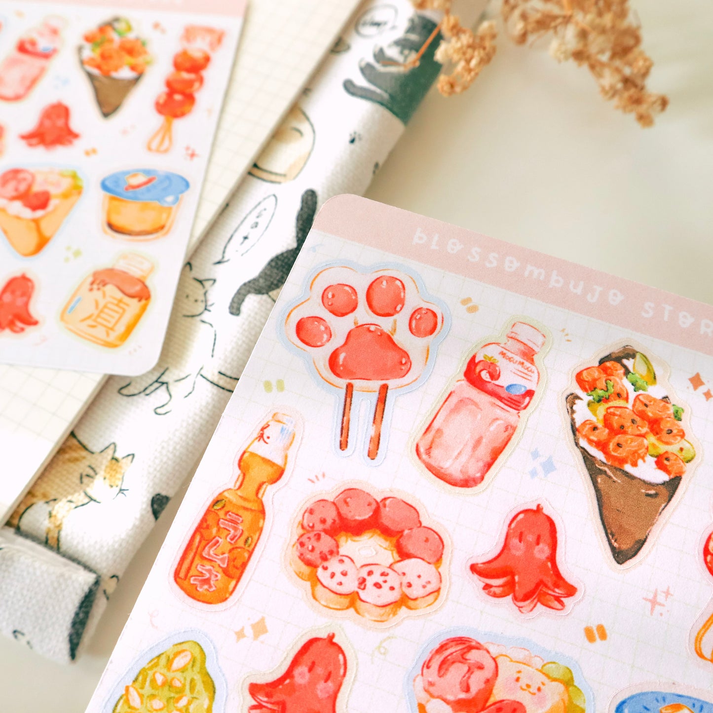 Stickersheet - Tokyo Bites
