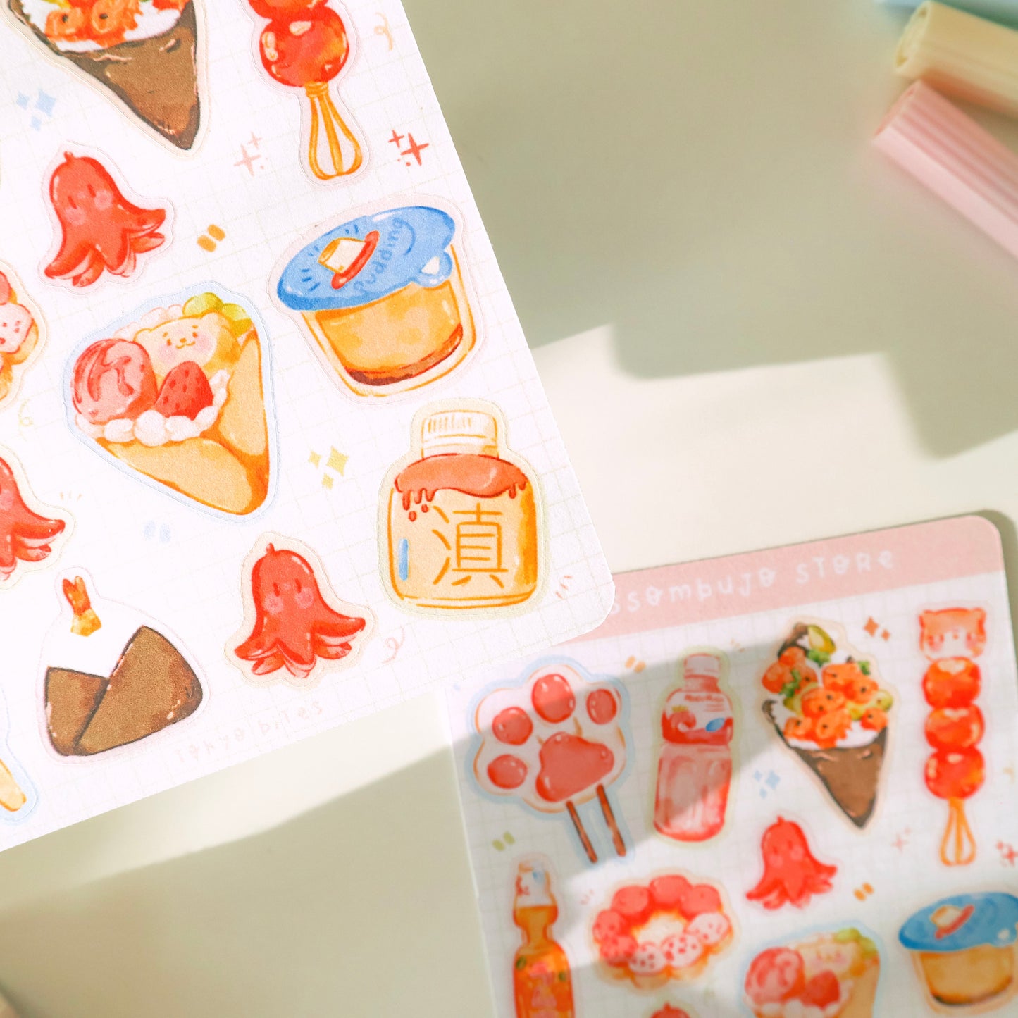 Stickersheet - Tokyo Bites