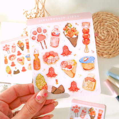 Stickersheet - Tokyo Bites