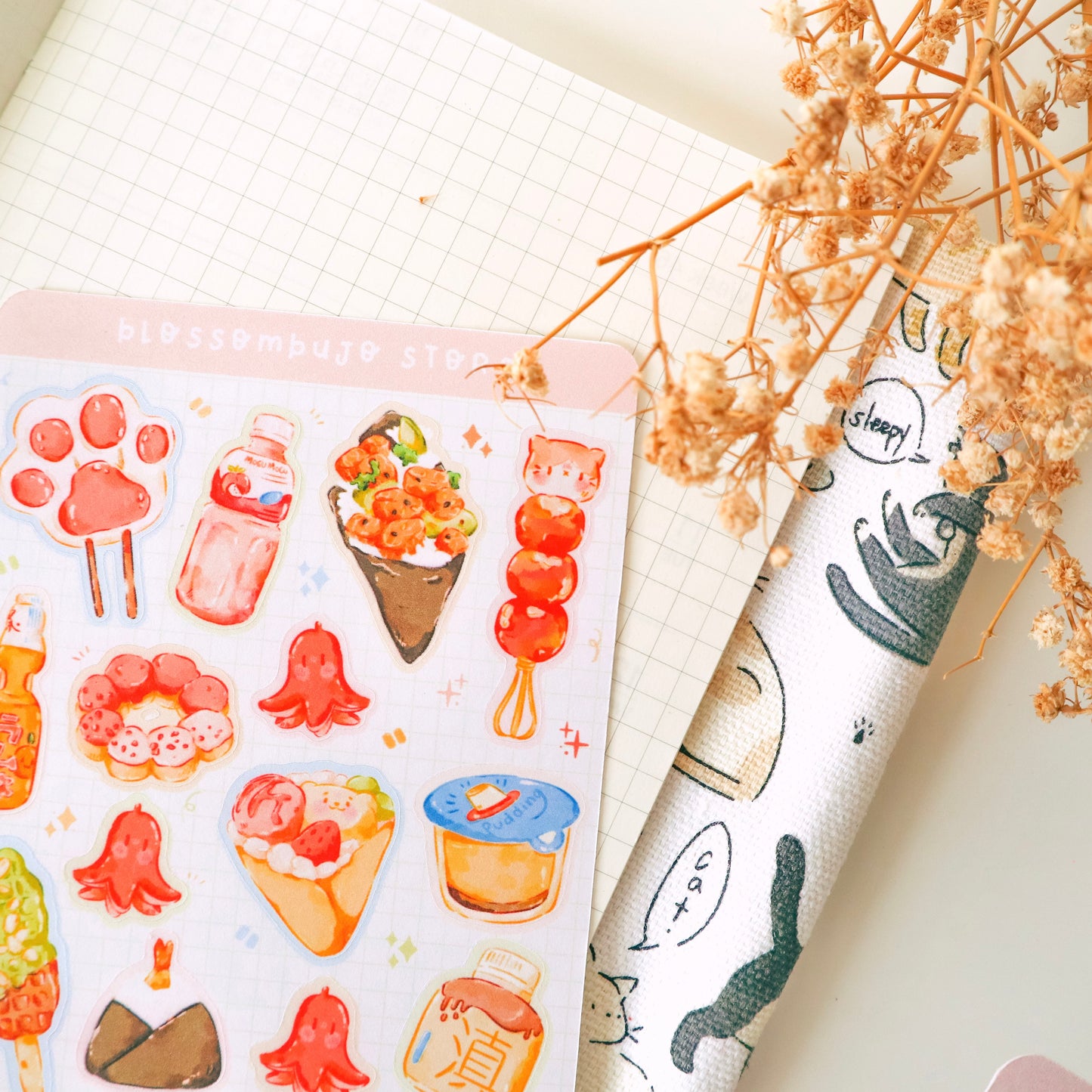 Stickersheet - Tokyo Bites