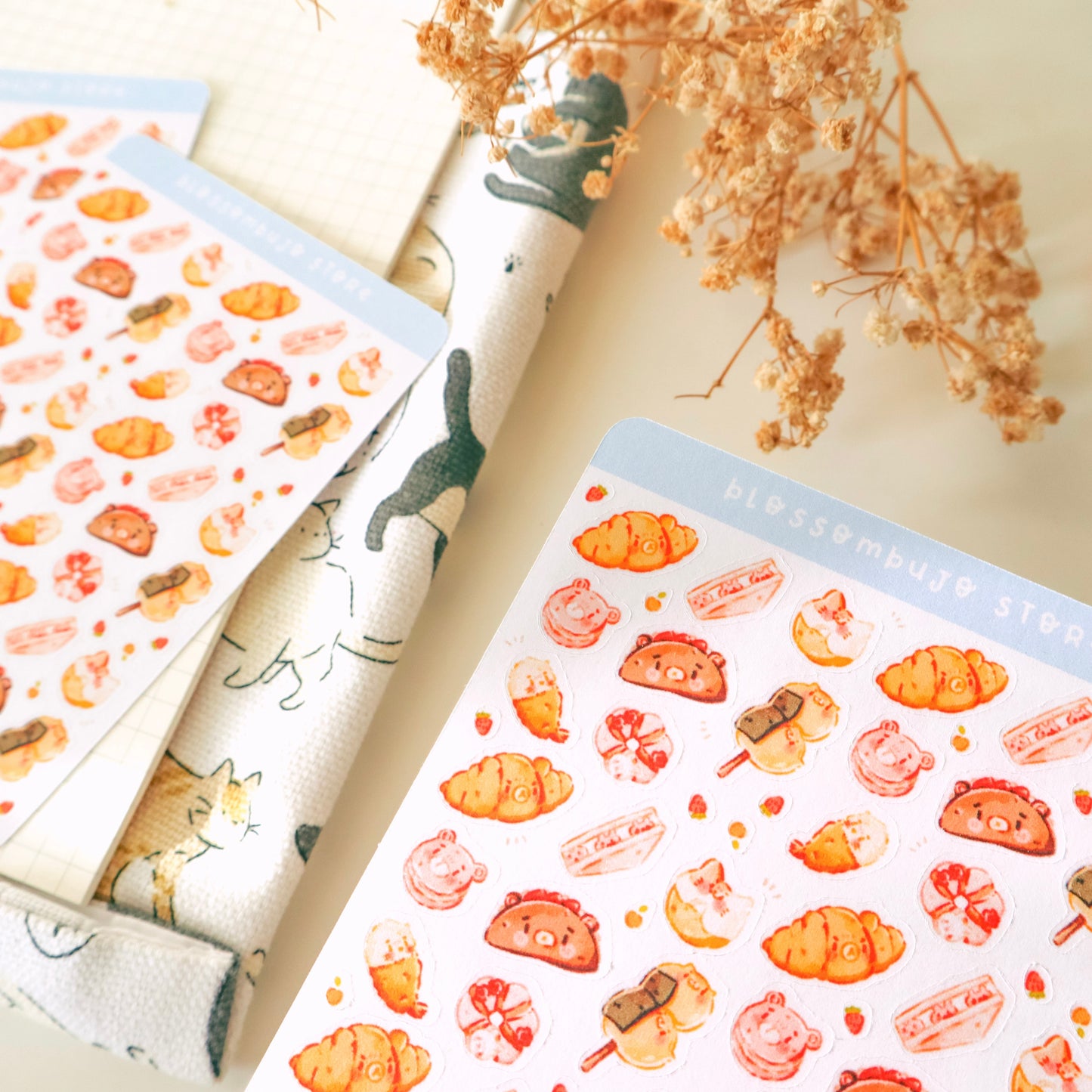 Stickersheet - Sakura Treats