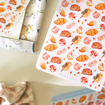 Stickersheet - Sakura Treats