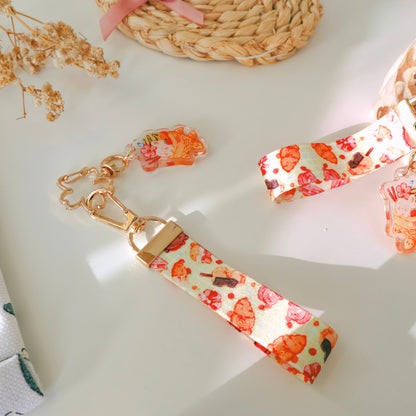Keychain Lanyard - Konbini Snacks