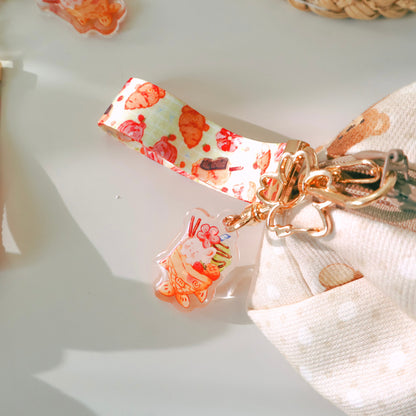 Keychain Lanyard - Konbini Snacks