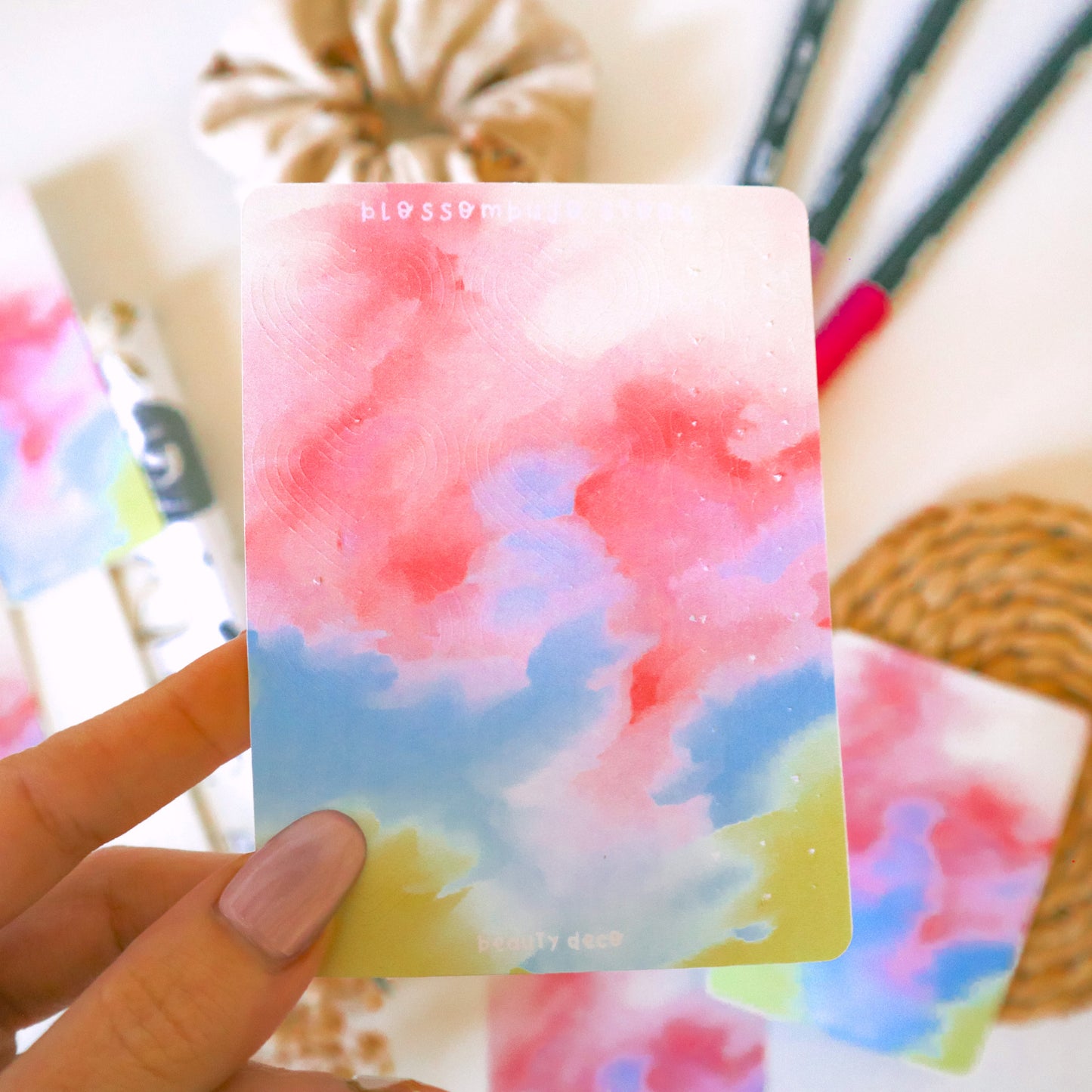 Stickersheet - Beauty Deco