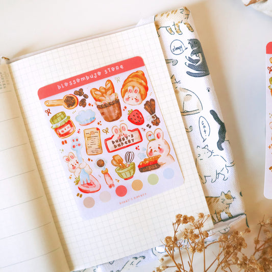 Stickersheet - Bunny's Bakery