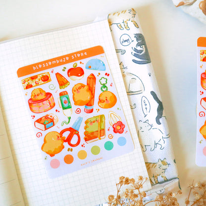 Stickersheet - Duck's Journal