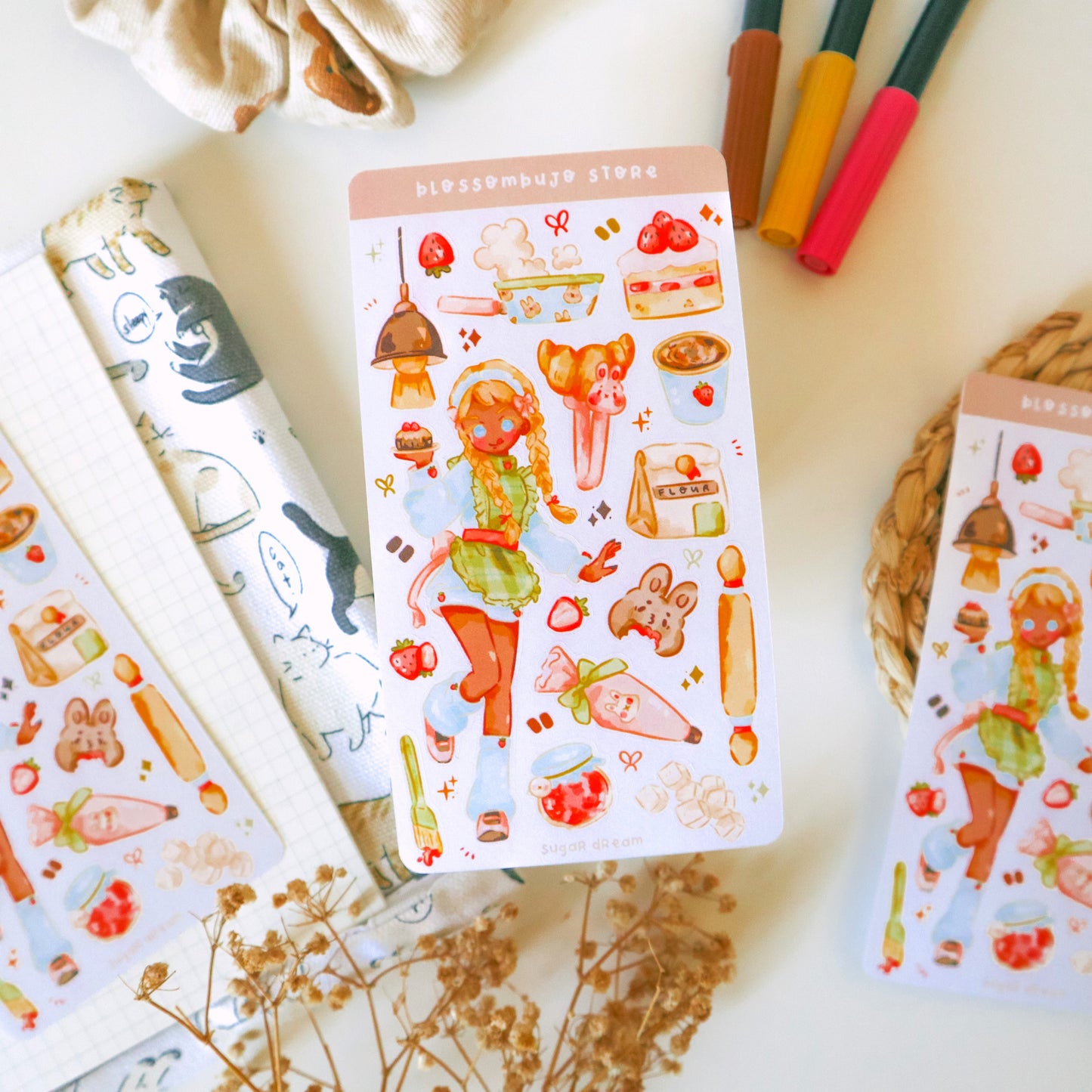Stickersheet - Sugar Dream
