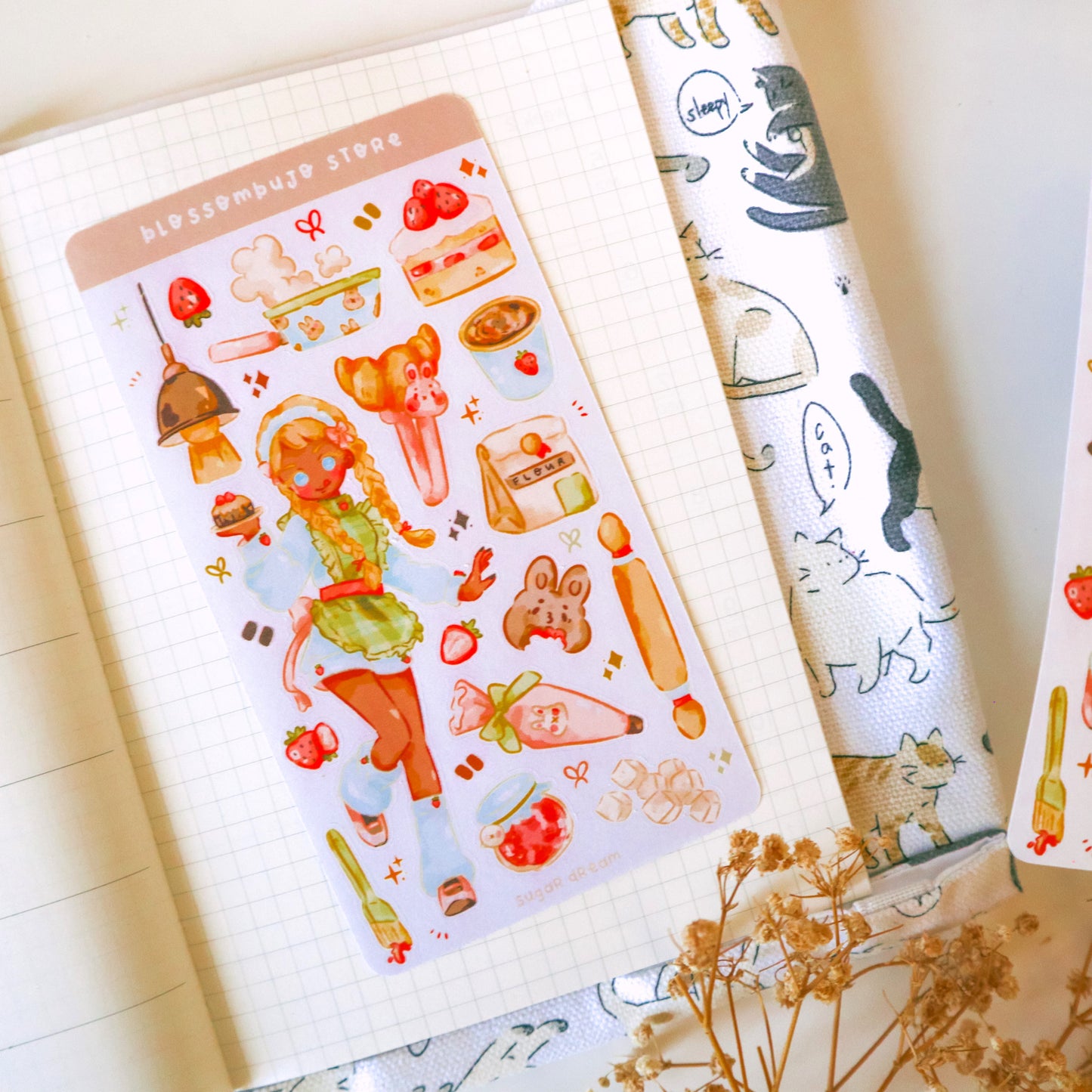 Stickersheet - Sugar Dream