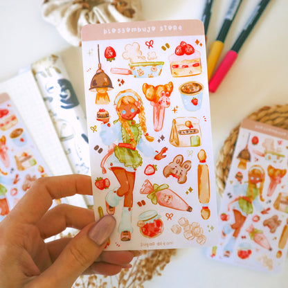 Stickersheet - Sugar Dream