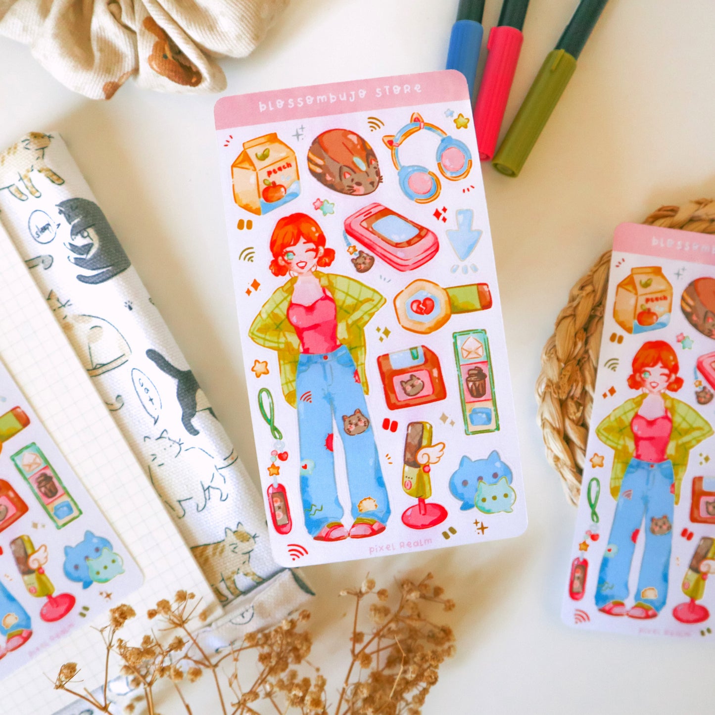 Stickersheet - Pixel Realm