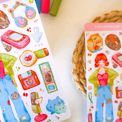 Stickersheet - Pixel Realm